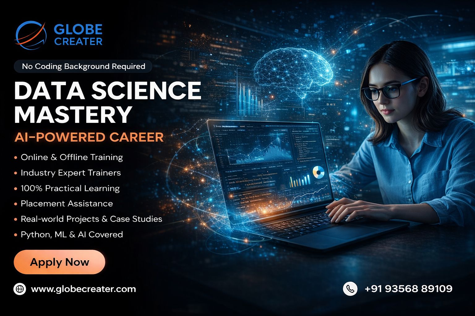 Data Science Course in Pune at Globe Creater Kothrud with IBM certification and placement support